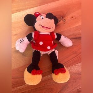Disney Minnie Mouse Plush - Red, Black, White & Yellow